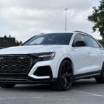 Front view Audi RSQ8 in the Allgäu