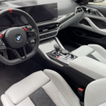 Steering wheel BMW M4 Competition Convertible near Munich
