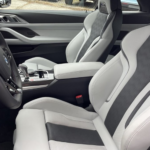 Drivers seat BMW M4 Competition Convertible near Munich