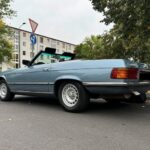 Back view Mercedes SL 450 in Berlin