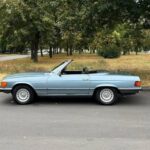 Side view Mercedes SL 450 in Berlin