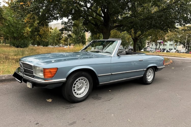 Front Mercedes SL 450 in Berlin