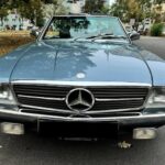 Front view Mercedes SL 450 in Berlin
