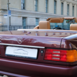 Back view Mercedes SL 500 in Berlin