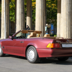 Back view Mercedes SL 500 in Berlin