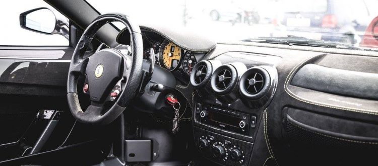 Ferrari F430 Cockpit black