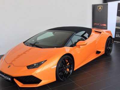 Rent a Lamborghini Huracan Spyder in Munich