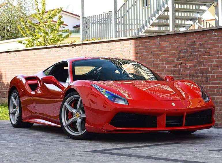 ferrari 488 frankfurt vorn