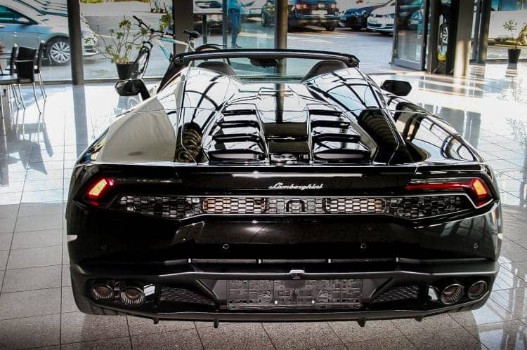 lamborghini huracan spider braunschweig heck