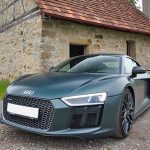 Rent an Audi R8 V10plus in Stuttgart