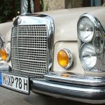 Rent a classic Mercedes 280 SE in Munich now