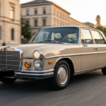 Rent a classic Mercedes 280 SE in Munich now Hero