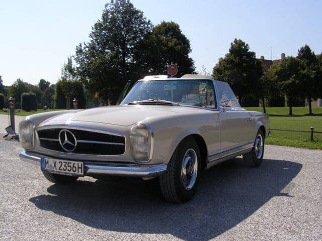 Rent a Mercedes 230 SL in Munich now
