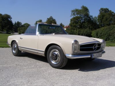 Rent a Mercedes 230 SL in Munich now