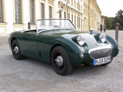 Rent an Austin Healey Sprite MK I in Munich now