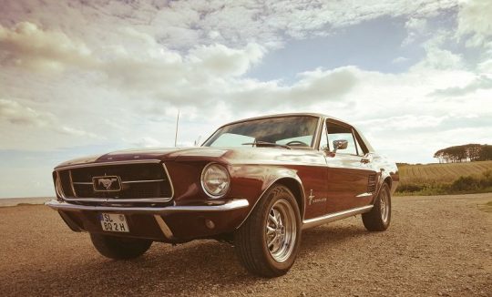 Rent a 1967 Ford Mustang in Flensburg