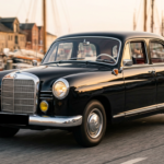 Rent a Mercedes 180 D in Flensburg Hero