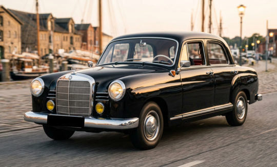 Rent a Mercedes 180 D in Flensburg Hero