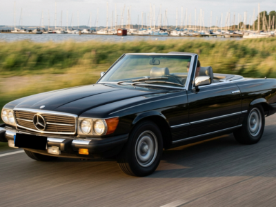 Rent a Mercedes 450SL in Flensburg Hero