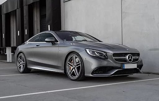 Rent a Mercedes S63 AMG Coupé in Frankfurt