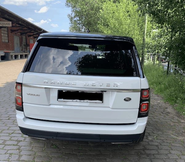Rent a Range Rover Sport in Hamburg