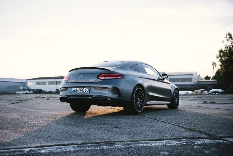 Rent a Mercedes C63S AMG Coupe in Karlsruhe