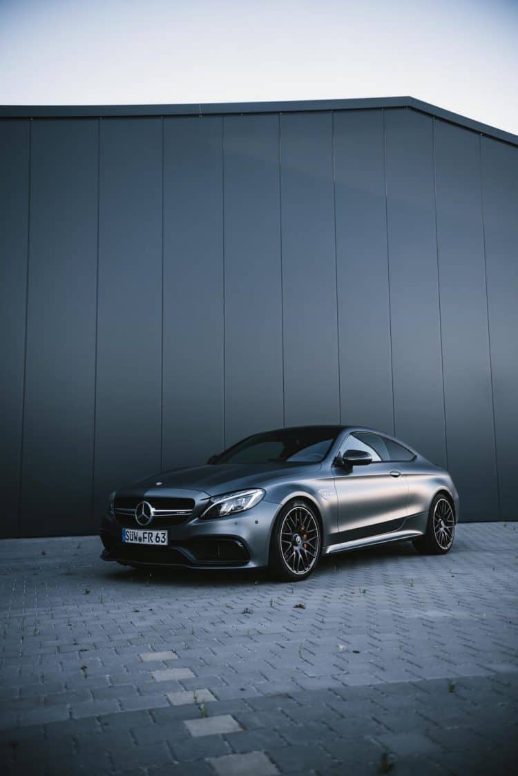 Rent a Mercedes C63S AMG Coupe in Karlsruhe