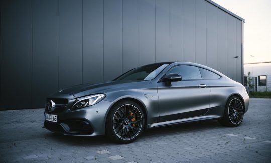 Rent a Mercedes C63S AMG Coupe in Karlsruhe