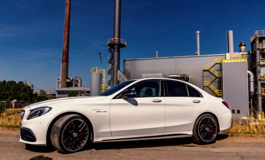Rent a Mercedes C63S AMG in Cologne