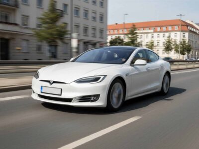 Rent a Tesla Model 3 SR Plus in Leipzig hero