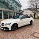 Rent a Mercedes C63S AMG in Darmstadt