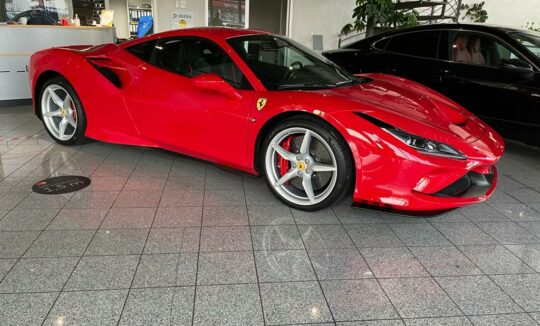 Rent a Ferrari F8 Tributo in Wolfsburg