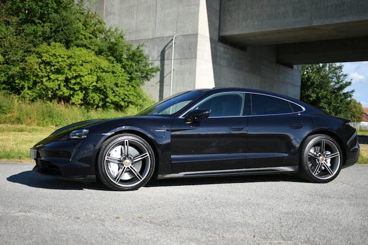 Rent a Porsche Taycan Turbo in Munich