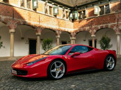Rent a Ferrari 458 Italia in Hamburg