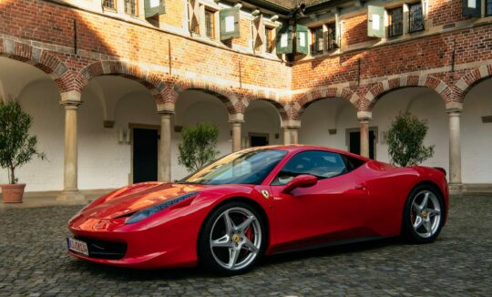 Rent a Ferrari 458 Italia in Hamburg