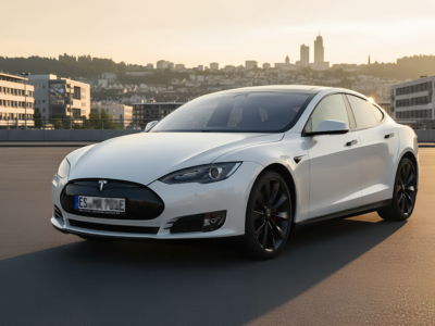 Rent a Tesla Model S P85D in Stuttgart hero