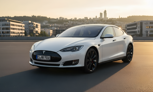 Rent a Tesla Model S P85D in Stuttgart hero
