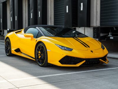 Rent a Lamborghini Huracan Spyder in Frankfurt
