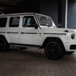 site view from Mercedes G63 AMG in Munich