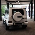 back site from Mercedes G63 AMG in Munich