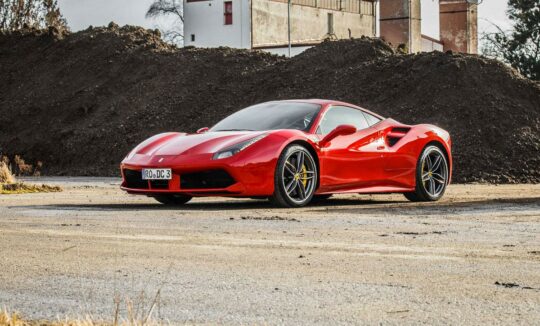 Rent a Ferrari 488 GTB in Munich