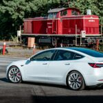 Rent a Tesla Model 3 Performance in Frankfurt