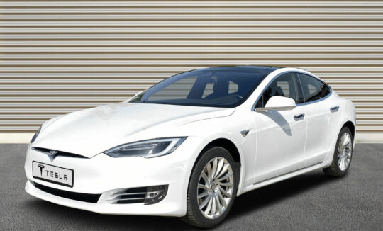 Tesla Model S in Leipzig