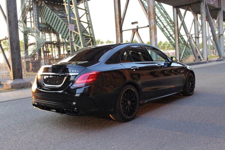 Rent a Mercedes-Benz C63S AMG in Dortmund
