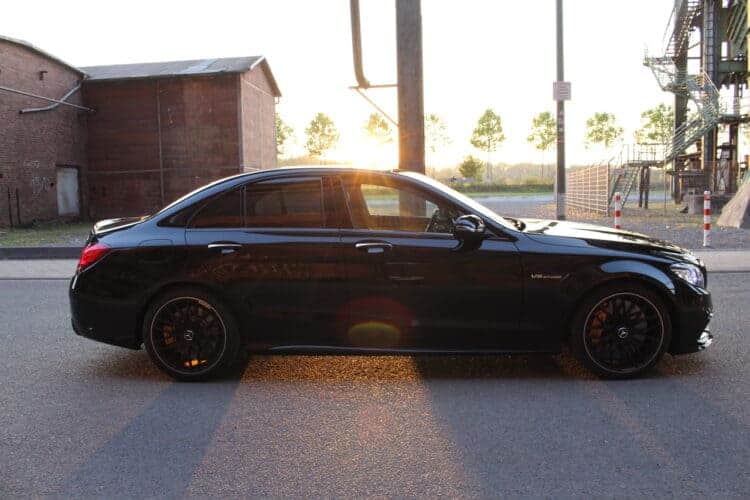 Rent a Mercedes-Benz C63S AMG in Dortmund