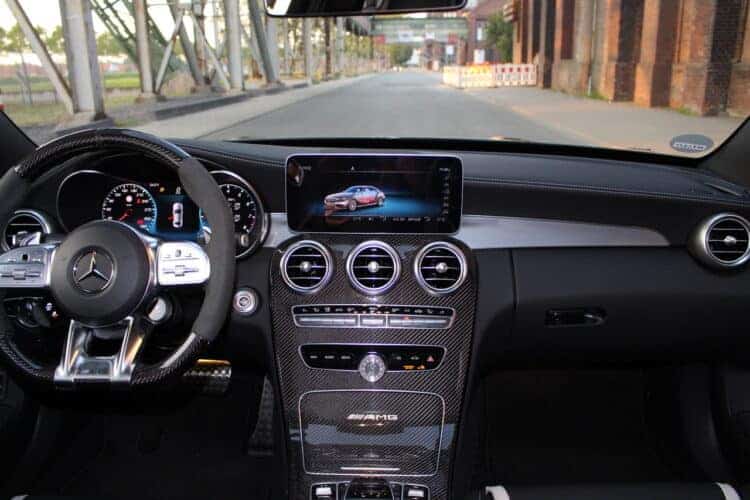 Rent a Mercedes-Benz C63S AMG in Dortmund