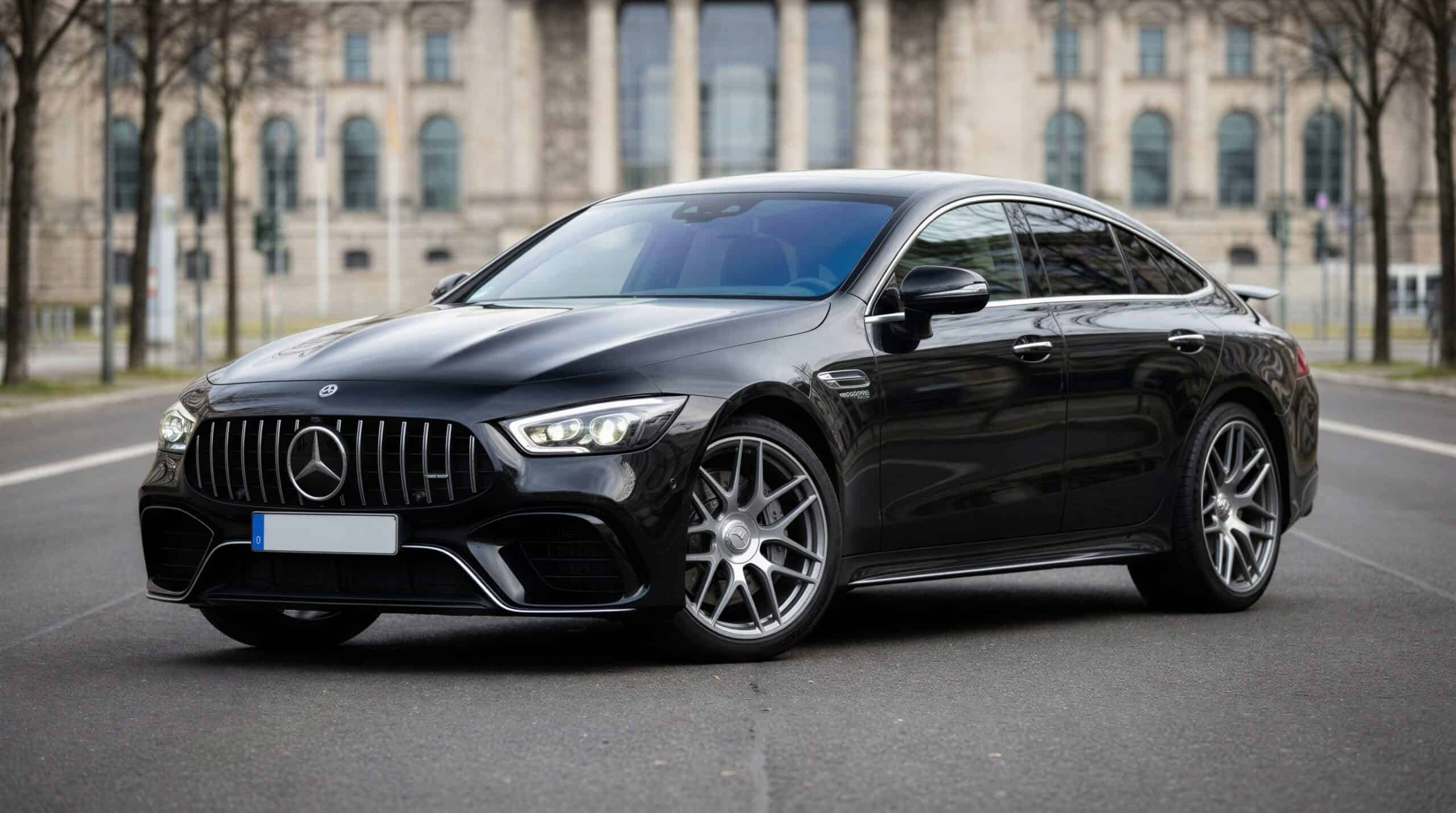 Rent a Mercedes AMG GT 53 4matic+ in Berlin hero
