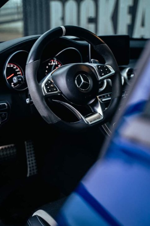 Rent a Mercedes C63S in Stuttgart