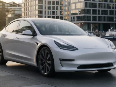 Rent a Tesla Model Y LR in Kassel hero