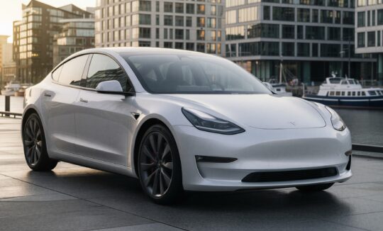 Rent a Tesla Model Y LR in Kassel hero